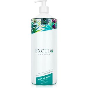 Exotiq - Body To Body Oil - Massage - Massage Olie - Massage Olie Erotisch - 1L