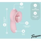 Clitoris Vibrator Met Tong - Roze