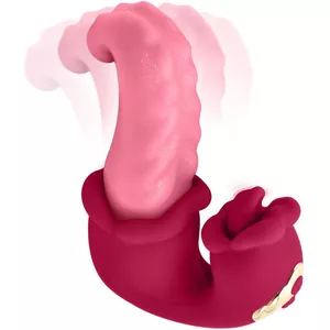 tong vibrator Tongue Twister Clitoral Tongue Vibrator, Mini Vibrator for Clit  Stimulator-Sex Toy for Women main image 0