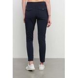 &Co Woman - Broek - Zwart - Travelkwaliteit - Steekzakken en Opgestikte Zakken