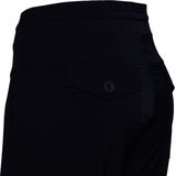 &Co Woman - Broek - Zwart - Travelkwaliteit - Steekzakken en Opgestikte Zakken