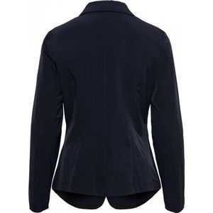 &Co Woman rechtvallende blazer PHILEINE van travelstof marine