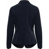 &Co Woman - Broek - Zwart - Travel-kwaliteit - Met Strikceintuur