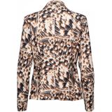 DAKOTA BUTTERFLY VC-Cinnamon Multi - Blazer - Polyester - 2-knoops Sluiting - Kraag/Revers