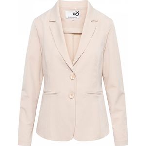 &Co Woman - PHILEINE TRAVEL - Blazer - Zand - Getailleerd
