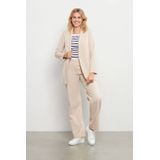 &Co Woman - PATRICE TRAVEL - Damesbroek - Crème - Loose Pasvorm