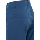 &Co Woman - PATRICE TRAVEL - Straight Fit Broek - Blauw