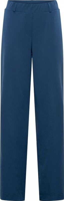 &Co Woman - PATRICE TRAVEL - Straight Fit Broek - Blauw