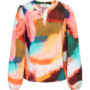 &Co Woman - Blouse Emily - Multi - Flamingo