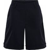 Bermuda - Blauw - 87% Polyamide 13% Elastaan - Steekzakken Voorpand