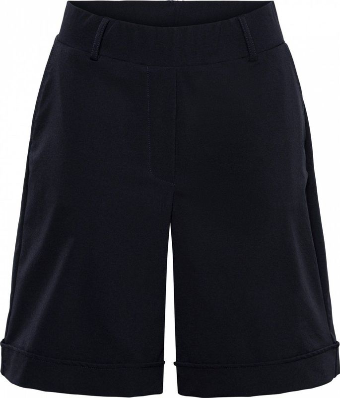 Bermuda - Blauw - 87% Polyamide 13% Elastaan - Steekzakken Voorpand