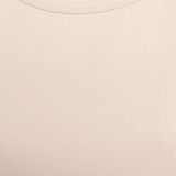 &Co Woman - Top - Zand - Korte Mouwen - Aansluitende Pasvorm