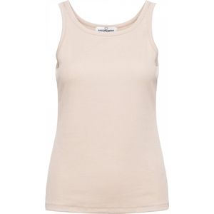 &Co Woman - Selena - Top - Beige - Mouwloos - Ronde Hals