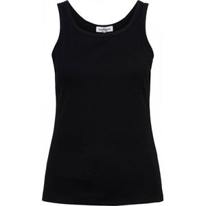 SELENA - A-Black - Singlet - Ribkwaliteit