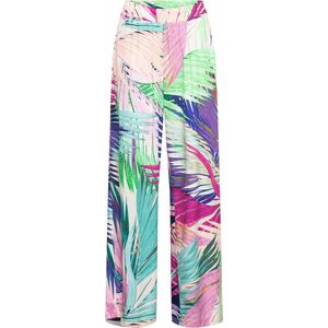 JULIE MULTI LEAF NT-Turquoise Multi