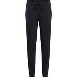 &Co Woman travelstof slim regular waist casual broek grijs melange