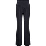 &Co Woman straight fit broek PATRICE TRAVEL antraciet