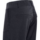 &Co Woman straight fit broek PATRICE TRAVEL antraciet