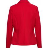 &Co - Blazer - Rood - Comfort Twill