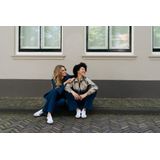 &Co - Longsleeve - Zwart - Jersey - Ronde Hals - Lange Mouwen