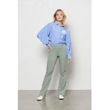 &Co Woman - Penelope - Flare Broek - Zwart - Stretchstof