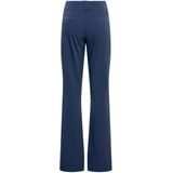 Co Woman - Wijde Broek - Indigo Blauw - Melange Travel-Quality Stof