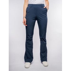 Andcowoman - PENELOPE FLARE MELEE TRAVEL - Pantalon - Indigo
