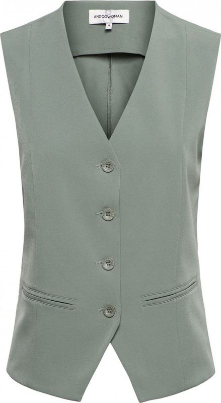 Andco Woman - Priya GL100 - Gilet - Khaki