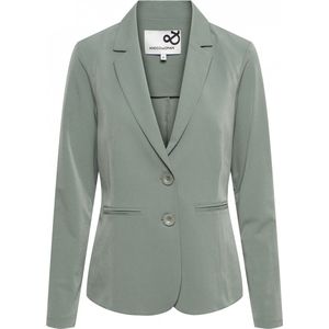 &Co Woman Blazer Groen - Effen