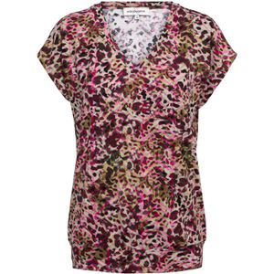 &Co Woman - Blousetop - Ecovero Viscose - Mouwloos - V-hals - Blousend