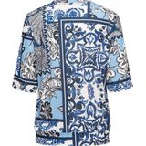 &Co Woman T-shirt - Paisley Patchwork - Veelkleurig - Poliester