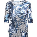 &Co Woman T-shirt - Paisley Patchwork - Veelkleurig - Poliester