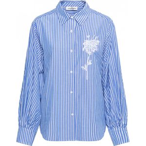 &Co - Blouse Winona - Cambray Blauw