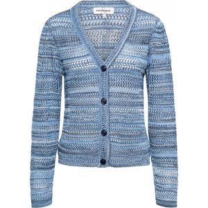 &Co Woman - Babette - Vest - Light Blue Multi