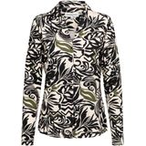 VAYEN LEAF Blouse - Zwart Multi