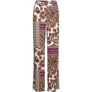 &Co - Nadine Paisley - Broek - Olive multi