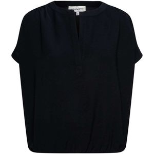 Andco Woman - Nola - T-shirt - Zwart Olive - 100% Polyester