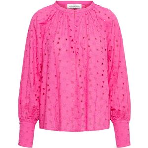 &Co Woman Top Lange Mouw WILLA - Roze