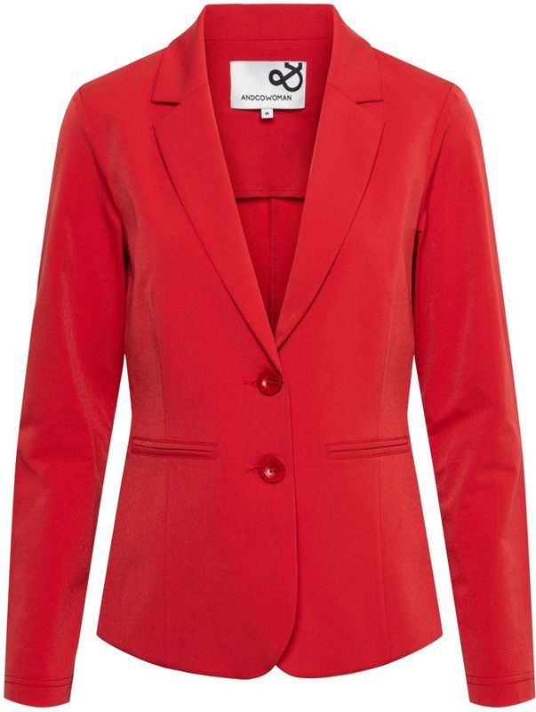 &Co - Phileine - Blazer - Stone Red