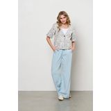 Andco Woman - Jacinta - Broek - Light Denim - Wijde Pasvorm