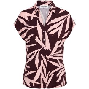 &Co Woman - Blouse - Donkerrood