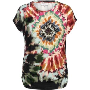&Co - Vineeta Tie Dye - Top - Groen Multi