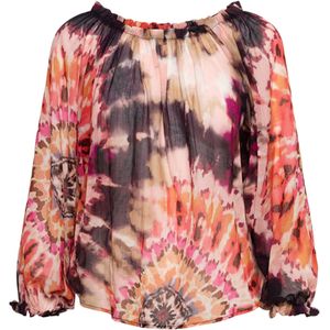 Andco Woman - ACHA TIE-DYE - T-shirt - Soft Pink Multi