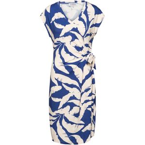 &Co Woman - Midi Jurk - Blauw