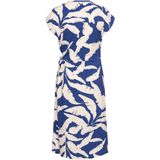 &Co Woman - Midi Jurk - Blauw