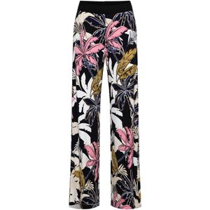 &Co Woman - Lange Broek - Ecovero Viscose - Elastische Tailleband - Steekzakken