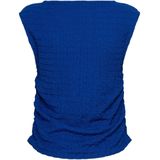 &Co Woman - Blauw - Mouwloze Top - Jersey