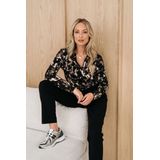 Andco Woman - Pola - Broek - Chocolate - Travel-kwaliteit