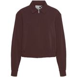 &Co Woman Jas bruin (Maat: XS) - Effen