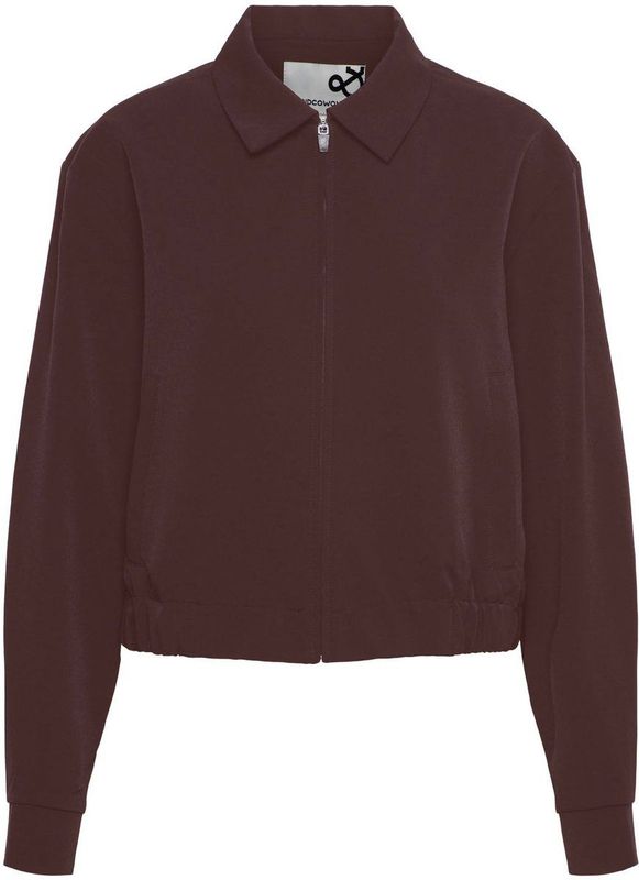 &Co Woman Jas bruin (Maat: XS) - Effen